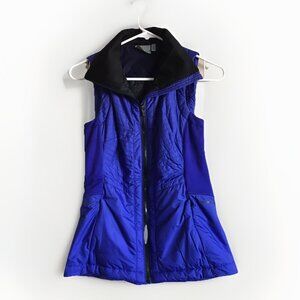 Athleta Sprinter Puffer Vest Vibrant Cobalt‎ Size XXS